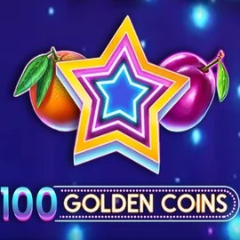 Enjoy 100 Golden Coins by Amusnet Interactive – logo hosted on spinangacasinos-es.com