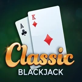Classic Blackjack logo by Red Tiger Gaming Spinanga Casino