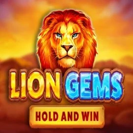 Lion Gems Hold and Win logo by Playson Spinanga Casino