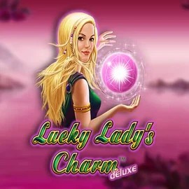 Lucky Ladys Charm Deluxe online game logo by Greentube on spinangacasinos-es.com