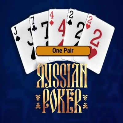 Official Table Games logo: Russian Poker by OneTouch Games at Spinanga Casino