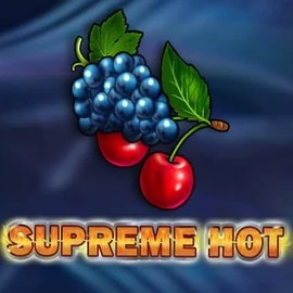 Supreme Hot slot logo by Amusnet Interactive at Spinanga Casino
