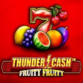 Official Slots logo: Thunder Cash Fruity Fruity by Novomatic at Spinanga Casino
